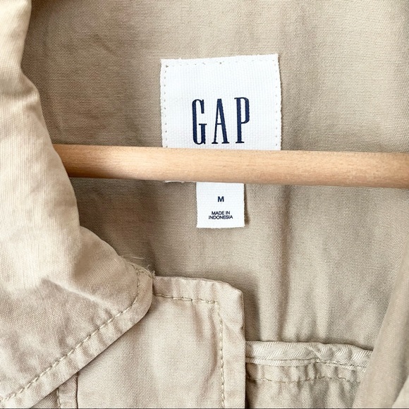 Tan Utility Jacket // GAP - Picture 4 of 8